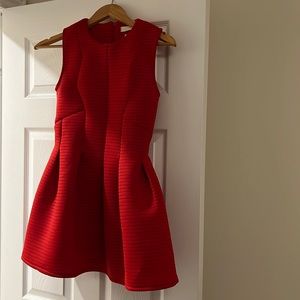Red summer dress size M NWT